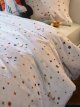 little home at Space Star Pure Cotton Duvet Cover and Pillowcase Set